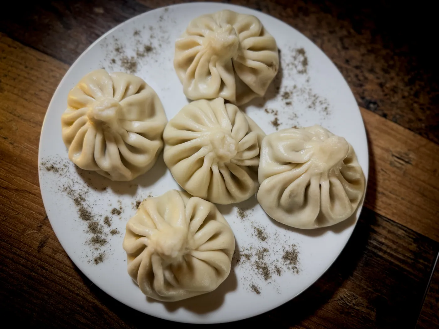 Khinkali von oben