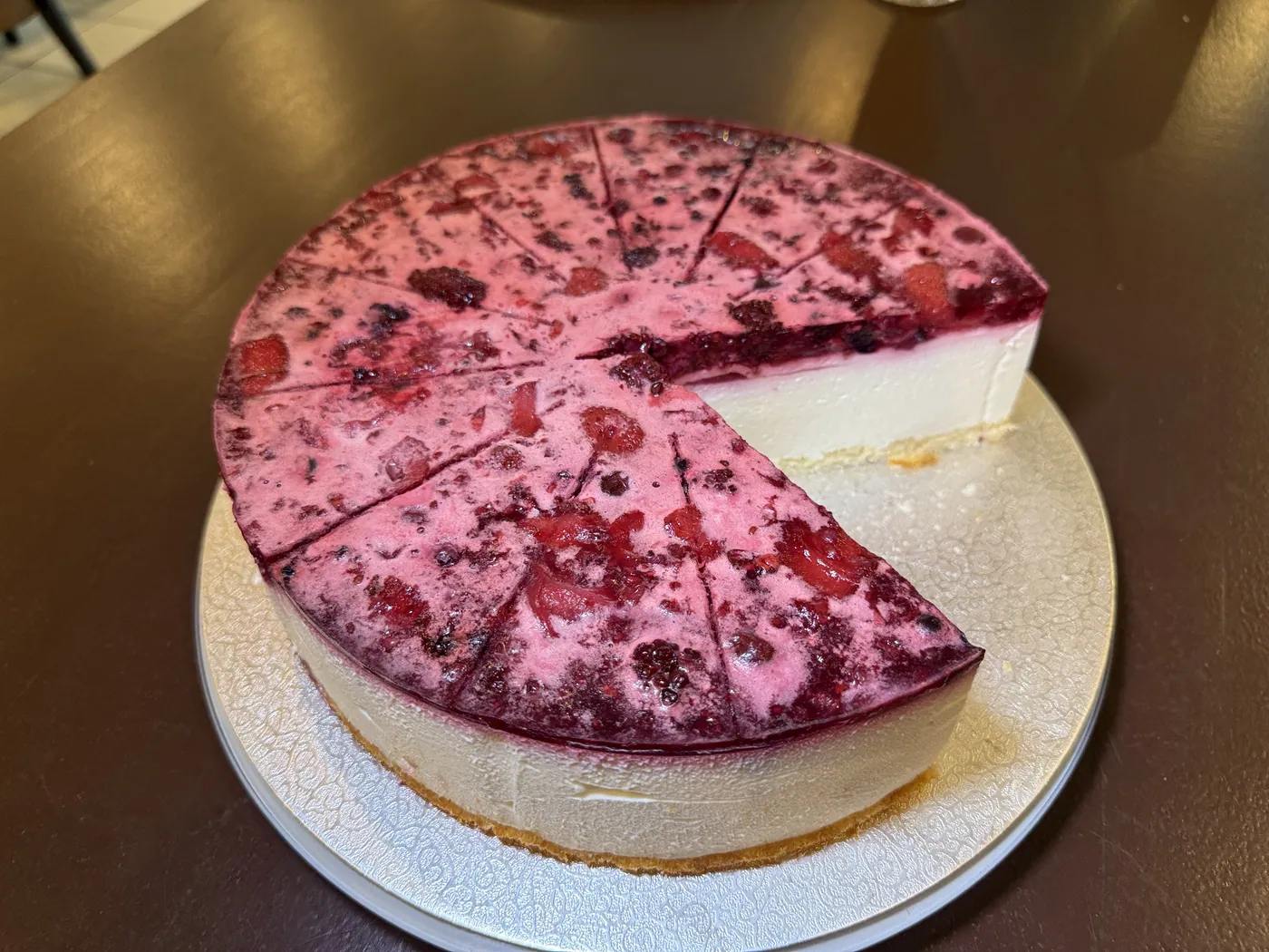 Kaffee und hausgemachte Torte